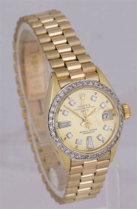 new ladies gold rolex|18k gold rolex women's watch.